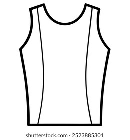 This sleeveless top mockup is perfect for showcasing your apparel designs. Use it to present your fashion creations in a professional and stylish manner, attracting potential customers.