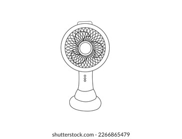  This is small hand held battery operated   mini portable rechargeable fan with 3 settings for travel home office and outdoor  to keep you cool and relaxed ultra quiet and angles adjustable.