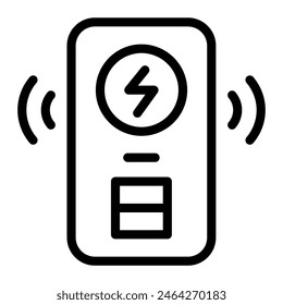 Este icono de interruptor inteligente es adecuado para el consumo respetuoso del medio ambiente, ecología y energía renovable