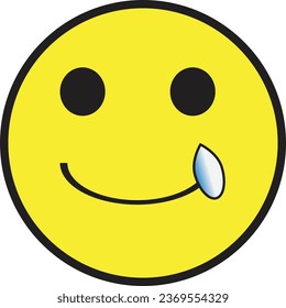 This is  smile  vector emoji and its editable .