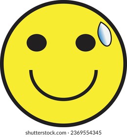 This is  smile  vector emoji and its editable .