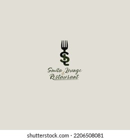 this is a 
Smite Lounge And Restaurant Logo 