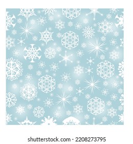 this is a 
Snowflake Seamless Pattern Background