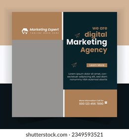 This is a social media post design template, using this template you can grow your business quickly.