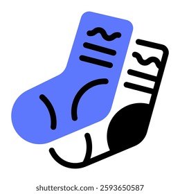 This Sock icon is suitable for Basketball, Sport Event, etc