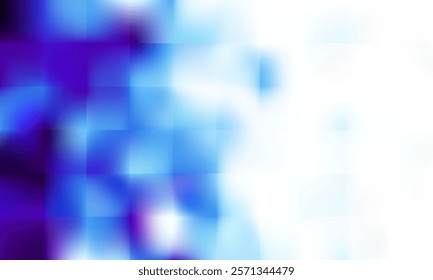 This Soft colors low poly mosaic Abstract Background with Blurred Squares is perfect for Creative Designs, bringing tranquility overlay transparent design