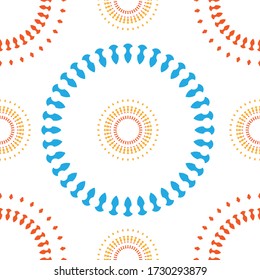 this is some symbol design Seamless pattern for abstract plan or other image