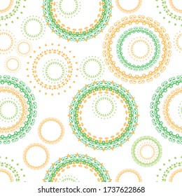 this is some symbol design Seamless pattern for abstract plan or other image