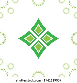 this is some symbol design Seamless pattern for abstract plan or other image