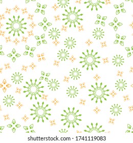 this is some symbol design Seamless pattern for abstract plan or other image