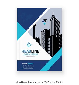 This sophisticated annual report cover design features a professional dark navy and vibrant blue color scheme, perfectly suited for modern corporate environments. The inclusion of a world map silhouette and a sleek cityscape illustration emphasizes global reach, connectivity, and strategic vision. This design provides a clean and authoritative layout, making it an excellent choice for businesses looking to showcase their annual achievements, financial reports, and forward-looking growth strategies to stakeholders.

#AnnualReport #CorporateDesign #GlobalBusiness #ProfessionalDocument #BusinessStrategy #CorporateIdentity #FinancialReport #ModernDesign #BusinessGrowth #CompanyProfile #Leadership #Sustainability #Innovation #Stakeholders #Vision2026