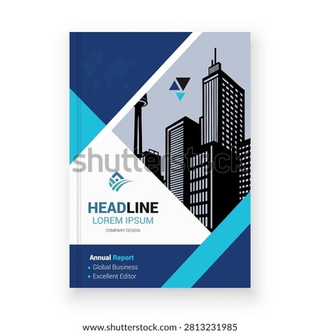This sophisticated annual report cover design features a professional dark navy and vibrant blue color scheme, perfectly suited for modern corporate environments. The inclusion of a world map silhouette and a sleek cityscape illustration emphasizes global reach, connectivity, and strategic vision. This design provides a clean and authoritative layout, making it an excellent choice for businesses looking to showcase their annual achievements, financial reports, and forward-looking growth strategies to stakeholders.

#AnnualReport #CorporateDesign #GlobalBusiness #ProfessionalDocument #BusinessStrategy #CorporateIdentity #FinancialReport #ModernDesign #BusinessGrowth #CompanyProfile #Leadership #Sustainability #Innovation #Stakeholders #Vision2026