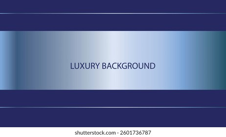 This sophisticated background features a smooth gradient from navy blue to a light blue-gray, creating a luxurious and modern aesthetic.