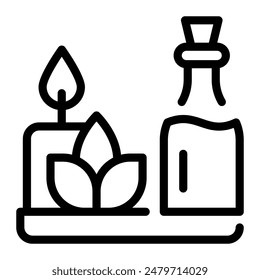 This Spa icon is suitable for hotel, accommodation, vacation, etc.