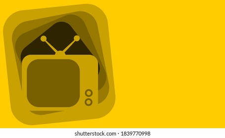 This is a special background illustration design to commemorate the celebration of International Television Day which falls on November 21st, EPS format file.