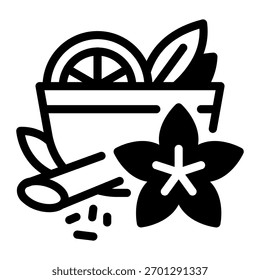 Este icono de especias es adecuado para la cultura de la India.