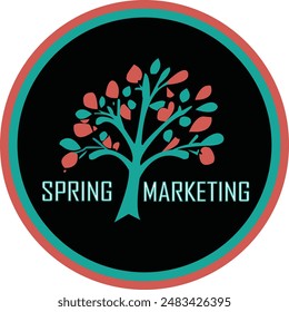 This is a Spring Marketing logo