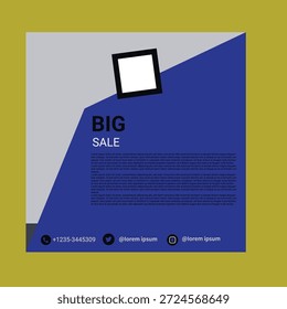 Este diseño de Anuncio cuadrado está creado para ofrecer un mensaje claro e impactante en un formato compacto y visualmente equilibrado. El diseño cuadrado permite versatilidad en múltiples plataformas, lo que lo hace ideal para publicaciones en redes sociales, anuncios digitales, funciones de Sitio web y Materiales promocionales. El diseño se centra en captar la atención rápidamente mientras se mantiene la claridad, la legibilidad y el fuerte atractivo visual.

En el centro del Anuncio hay un elemento focal audaz que inmediatamente atrae la atención del espectador. Esto puede incluir una Imagen, ilustración o gráfico llamativo que represente el mensaje central o el tema. Las imágenes se eligen cuidadosamente para alinearse con la identidad de la marca o campaña y para comunicar emoción, propósito o valor de un vistazo. Las imágenes de alta calidad aseguran que el Anuncio parezca profesional y atractivo tanto en formatos digitales como impresos.