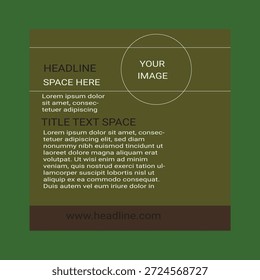 Este diseño de Anuncio cuadrado está creado para ofrecer un mensaje claro e impactante en un formato compacto y visualmente equilibrado. El diseño cuadrado permite versatilidad en múltiples plataformas, lo que lo hace ideal para publicaciones en redes sociales, anuncios digitales, funciones de Sitio web y Materiales promocionales. El diseño se centra en captar la atención rápidamente mientras se mantiene la claridad, la legibilidad y el fuerte atractivo visual.

En el centro del Anuncio hay un elemento focal audaz que inmediatamente atrae la atención del espectador. Esto puede incluir una Imagen, ilustración o gráfico llamativo que represente el mensaje central o el tema. Las imágenes se eligen cuidadosamente para alinearse con la identidad de la marca o campaña y para comunicar emoción, propósito o valor de un vistazo. Las imágenes de alta calidad aseguran que el Anuncio parezca profesional y atractivo tanto en formatos digitales como impresos.