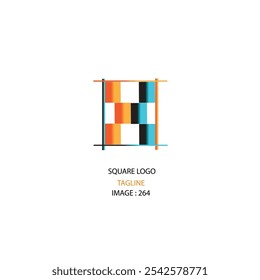 This is a Square Logo which would be used for business purposes.