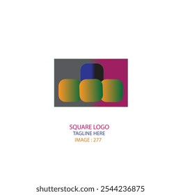 This Square Logo would be uses for business purposes.