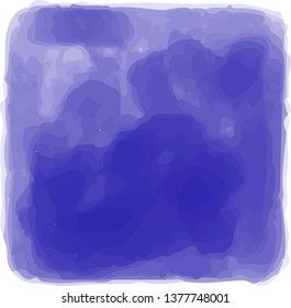 This is a square watercolor style background illustration.