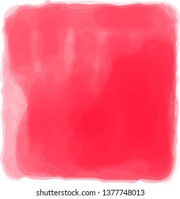 This is a square watercolor style background illustration.