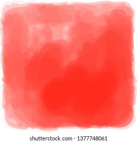 This is a square watercolor style background illustration.