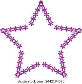 This is a star background design icon