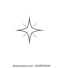 This "Star Icon" digital product presents a clean and stylish design, ideal for use in branding, app interfaces, rating systems, or graphic projects. Simple yet eye-catching, this icon adds a touch of