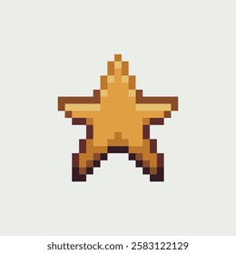 this is star icon in pixel art style this item good for presentations,stickers, icons, t shirt design,game asset,logo and your project.