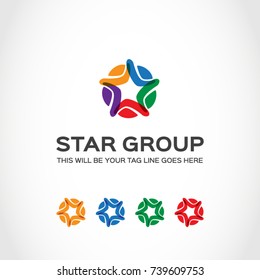 This is a star logo used for many purposes and projects.