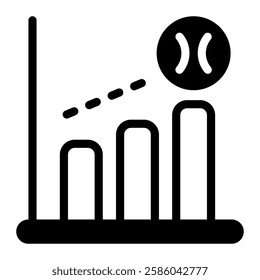This Statistic icon is suitable for Baseball Sport