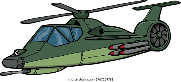 This Stealth Helicopter Stays Hidden Behind Enemy Lines. 