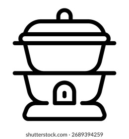 Dieses gedünstete Icon eignet sich für Essen, Kochen, Kulinarisches, etc.