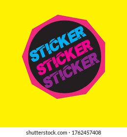 this is sticker logo made on me good for printing