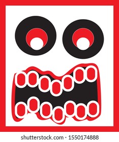 This strange picture may be used for ready to print, posters, rafters, or whatever it is related to being printed