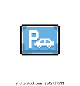 this is street sign icon in pixel art with blue color and white background this item good for presentations,stickers, icons, t shirt design,game asset,logo and your project.