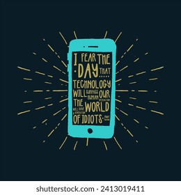 This striking vector design captures the essence of our collective apprehension about the future of technology