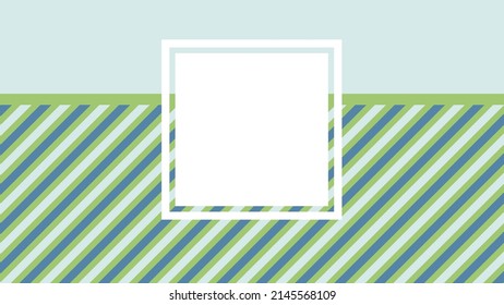 This is a striped title and background image illustration of a colorful early summer image.