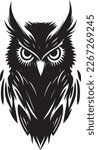 This stunning owl logo design is the perfect choice for any brand or organization looking for a bold and unique symbol to represent their values.