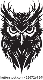 This stunning owl logo design is the perfect choice for any brand or organization looking for a bold and unique symbol to represent their values.