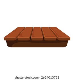 This sturdy wooden platform is perfect for showcasing products or creating a natural and inviting atmosphere