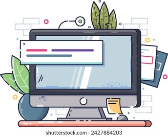 In this style there is no desire to create the illusion of depth or volume; instead, a simplified and recognizable form is used, as well as bright, saturated colors