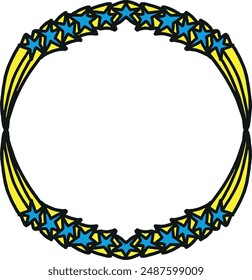 This stylish frame features a vibrant  color combination, perfect for adding a pop object