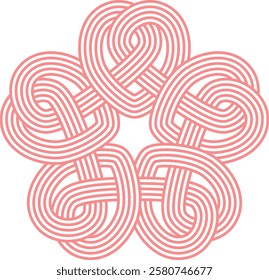 This is a stylish Japanese-style illustration of cherry blossoms tied with mizuhiki.
MIZUHIKI gives a prestigious and congratulatory impression, and is recommended for spring celebrations.