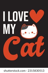 TIPOGRAFÍA PERSONALIZADA CAT T DISEÑO DE CAMISETAS 