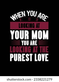 DÍA PERSONALIZADO DE LA MADRE PARA DISEÑO DE CAMISETAS Y AFICHES