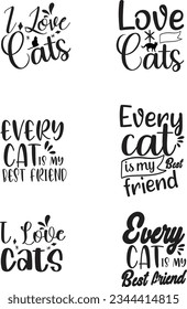 BUNDLE DE DISEÑO DE CAMISA CAT SVG T