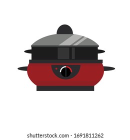 Esta es una olla caliente de sukiyaki.